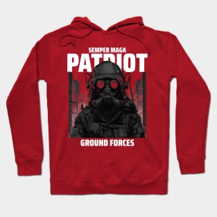 TRUMP-SEMPER MAGA PATRIOT-GROUNG FORCES-T-SHIRT Hoodie